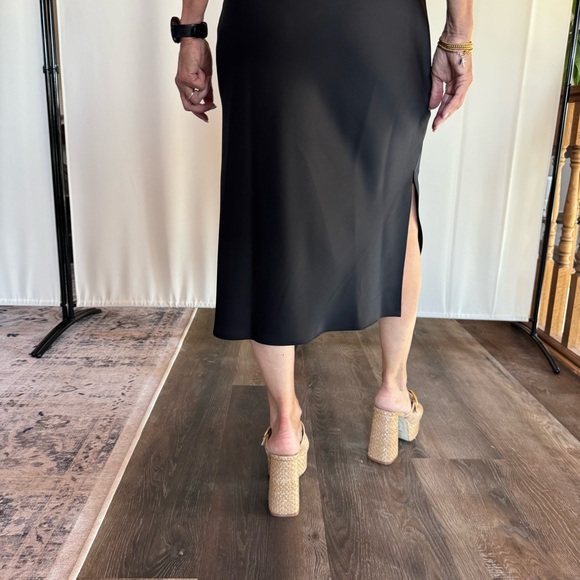 LaRoude raffia Platform Sandals - Picture 5 of 5